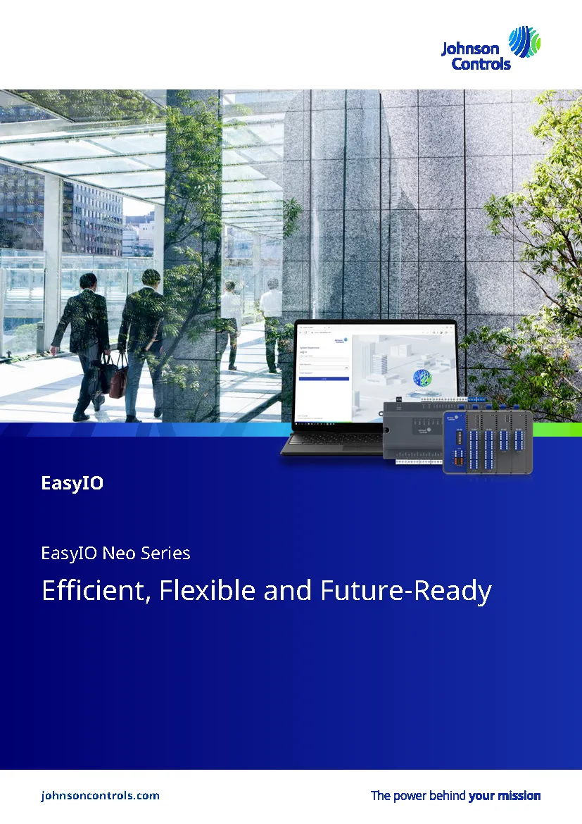 [EN] EasyIO Neo Series - Efficace, flexible et tournée vers l’avenir