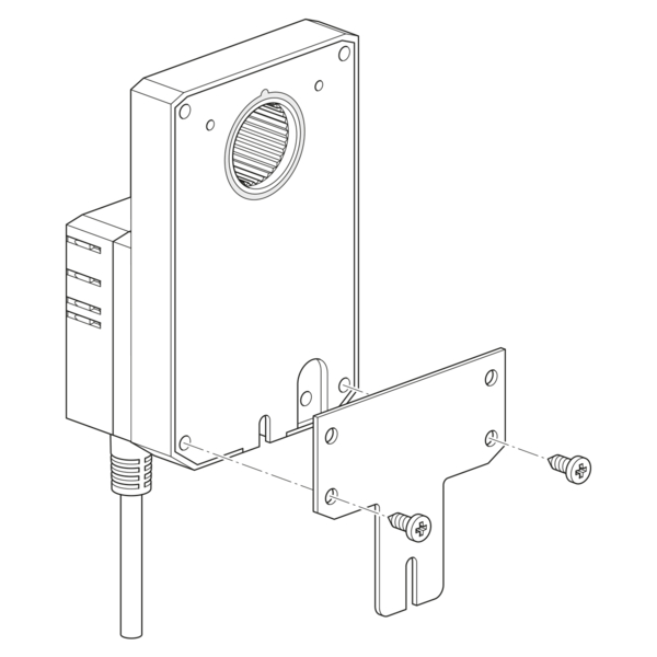 Accessoires - Belimo Z-SMA -  Rallonge de socle
de SM..A à SM.. / AM..
2 vis incluses
Acier galvanisé

