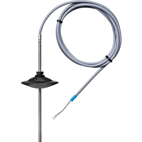 SONDES - Belimo 01CT-1QLF -  Capteur de température à câble avec bride de montage passive. NTC20k. Longueur du plongeur 100 mm. Diamètre du plongeur 6 mm