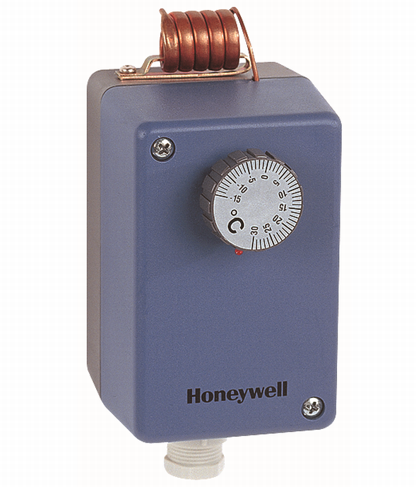 CAPTEURS ToR - Honeywell  T6120B1003 - Thermostat d'ambiance-industriel, 2 étages, -15..+30C, IP65