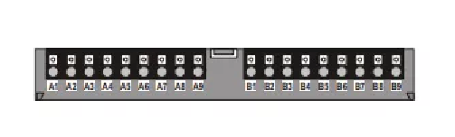  - Honeywell  XS830 - Auxiliary terminal blocks (for signal and power distribution). Each terminal block consists of two groups of nine internally connected plug-in terminals. For CLIOP830 and CLIOP831 only, pack of 10 units