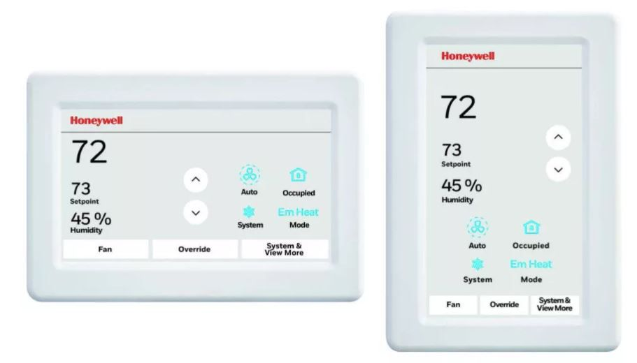  - Honeywell  TR120 - Module mural écran tactile température intégré, bus Sylk