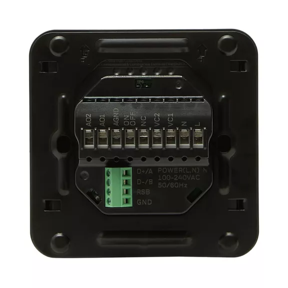  - Honeywell  WTS6B4WMB/N - Thermostat FCU 240V 2/4 tubes, Modbus, coque blanche, ventilateur EC, vannes modulantes – 3