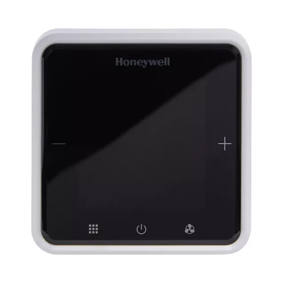  - Honeywell  WTS9E4BMB/N - Thermostat FCU 24V 2/4 tuyaux, Modbus, coque noire, ventilateur 3 vitesses, vannes marche/arrêt