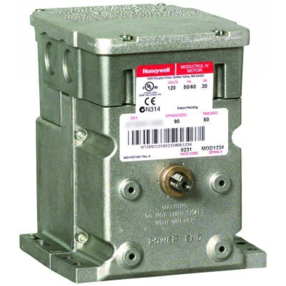 SERVOM. DE CLAPET D'AIR - Honeywell M7284Q1082/U -  Servomoteur Modutrol IV -  24 VAC -  4-20 mA -  17 Nm -  Serie 2 -  Durée: Fixed 30s