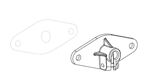 Accessoires - Honeywell LF-MF - Bride de montage pour application sur conduit d'air (10 pièces)