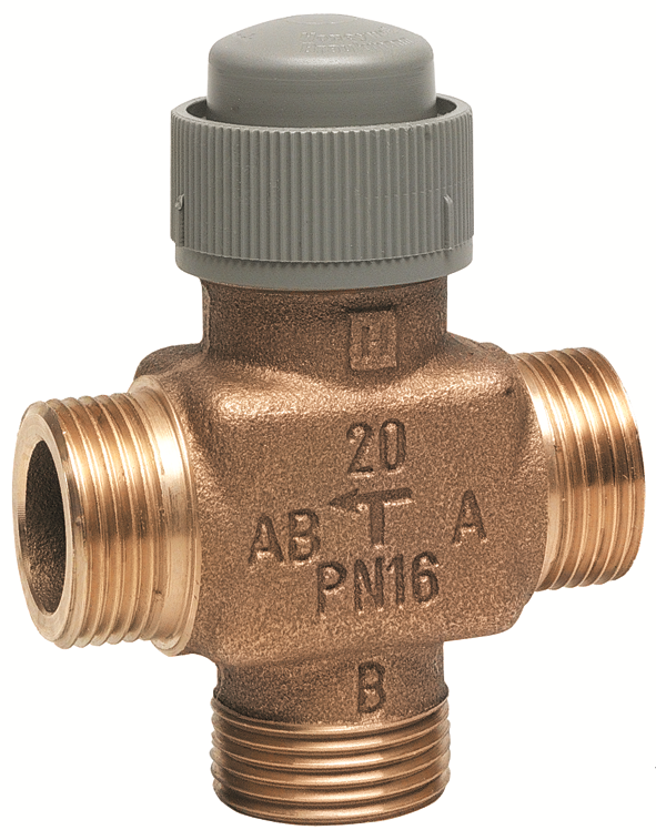 Corps de vanne - Honeywell V5833A1045 -  Corps de vanne -DN 15 -3 voies -1.6 [m³/h]