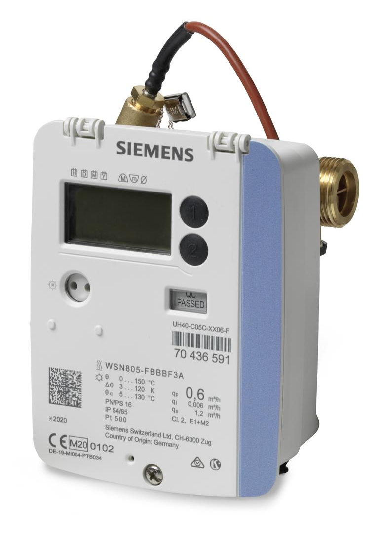 PACK Compteur - Siemens SETB1-WSM836-FBBAE3A  - SET composé du compteur & accessoires suivants :  WSM836-FBBAE3A  + WFZ.R2-1 + WZT-G12 + WZT-A12 + T45-BA-1 + T45-PULSE – 2