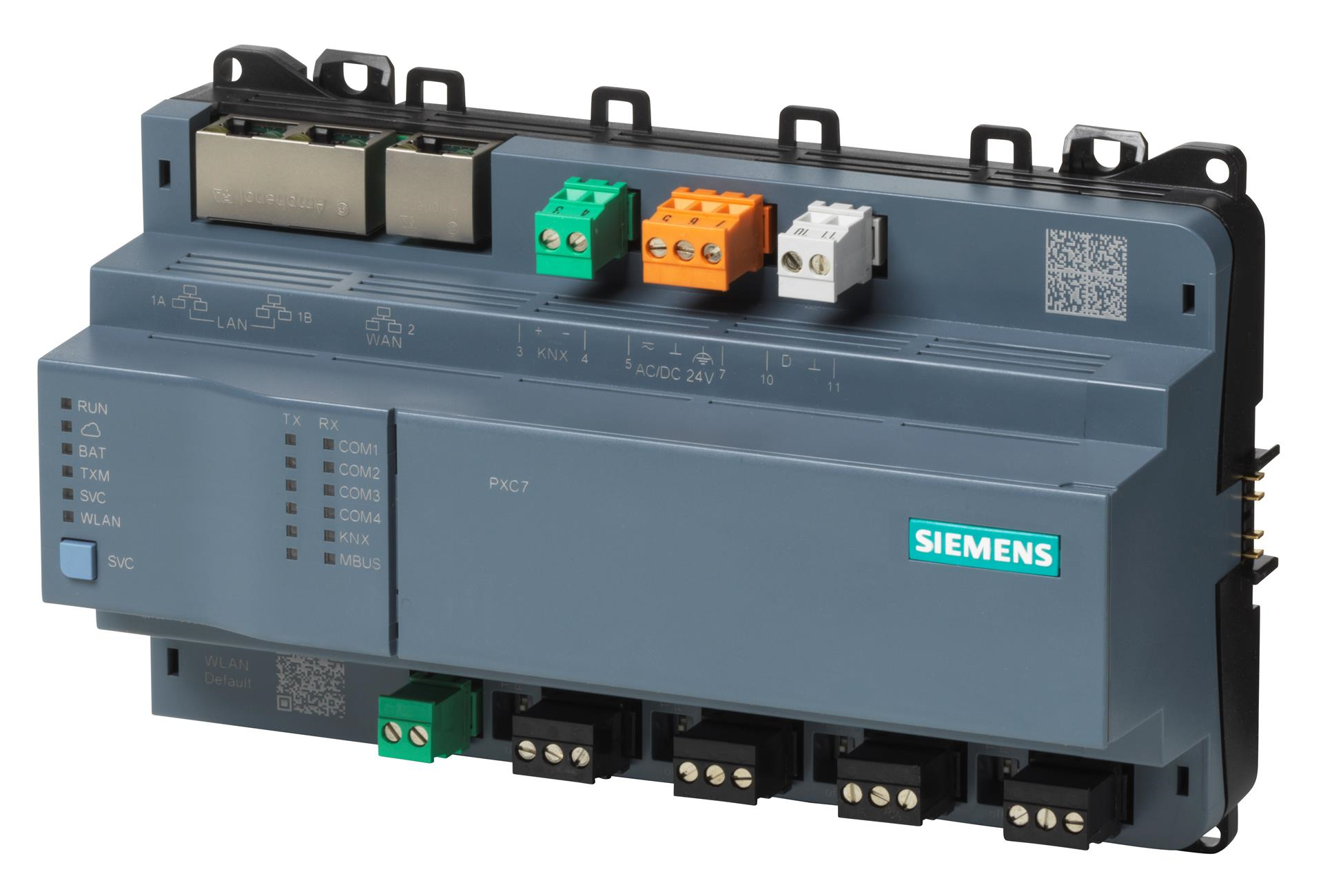  - Siemens  PXC7.E400M - Automation Station, BACnet/IP, BACnet/SC, 200 data points