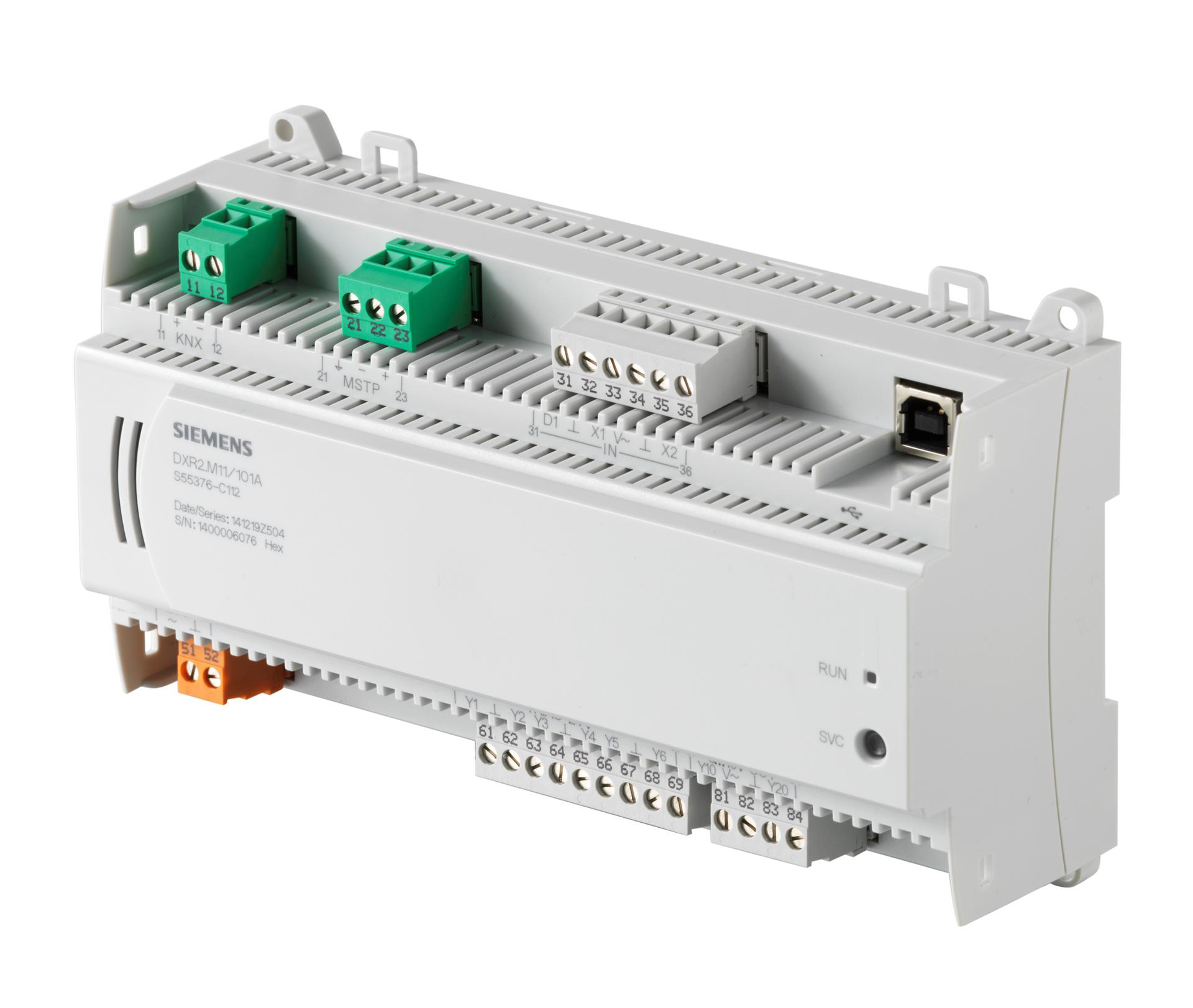  - Siemens  DXR2.M11-101A - Régulateur CVC DXR2.., 24VAC, BACnet/MSTP