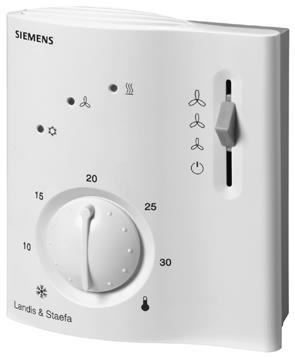  - Siemens  RCC10 - Régulateur Ambiance Vc 2T Tor Ch/Fr