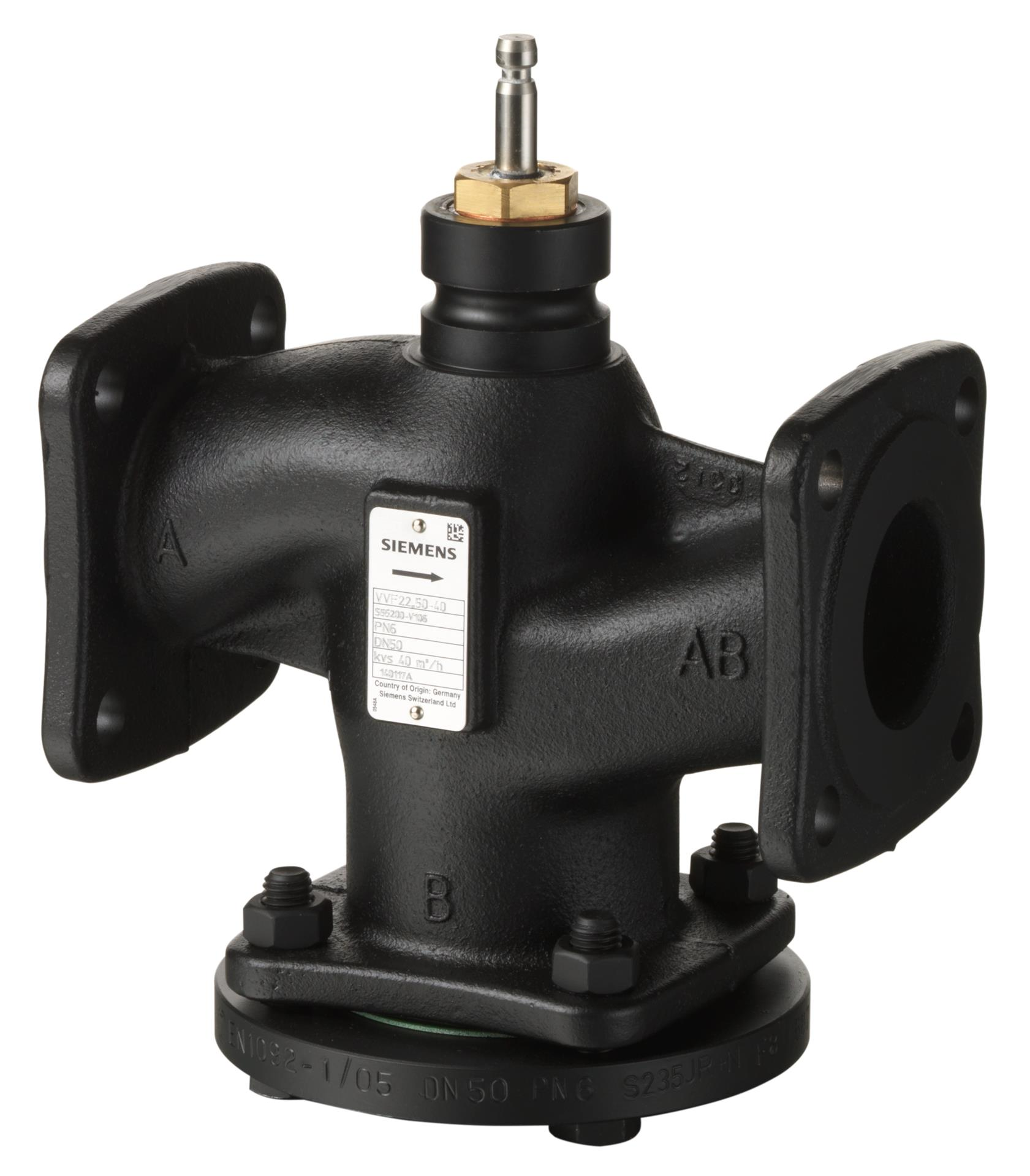 Corps de vanne - Siemens VVF22.25-4 -  Corps de vanne -DN 25 -2 voies -4 [m³/h]