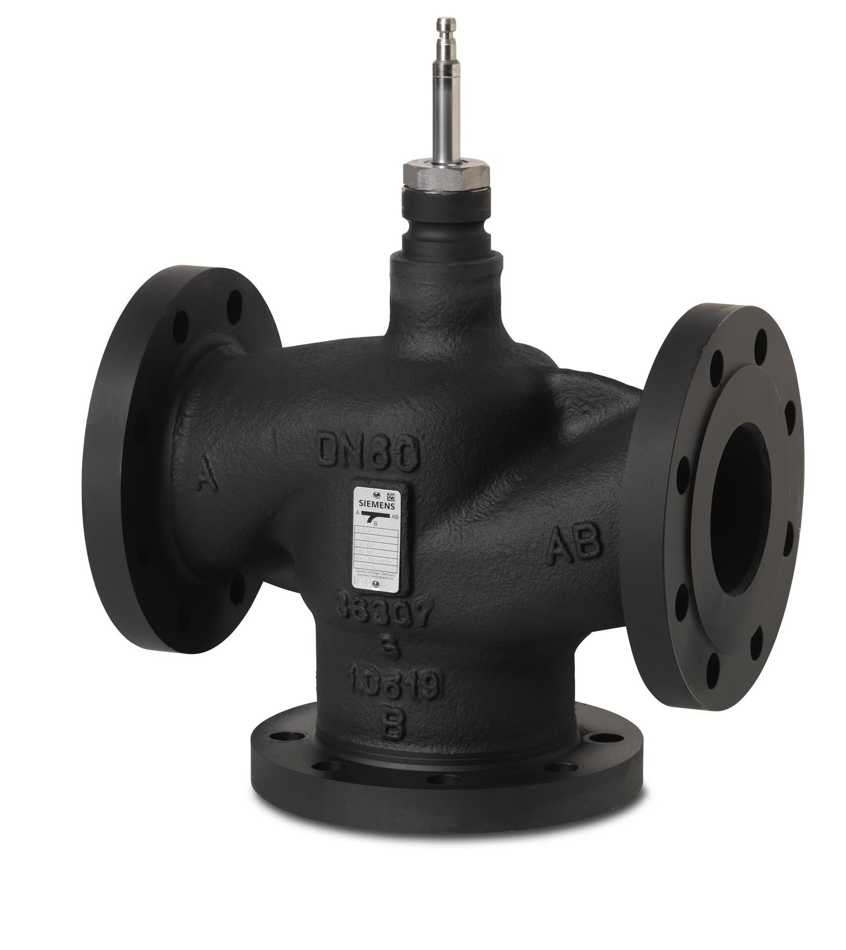 Corps de vanne - Siemens VXF63.80-80 -  Corps de vanne -DN 80 -3 voies -80 [m³/h]