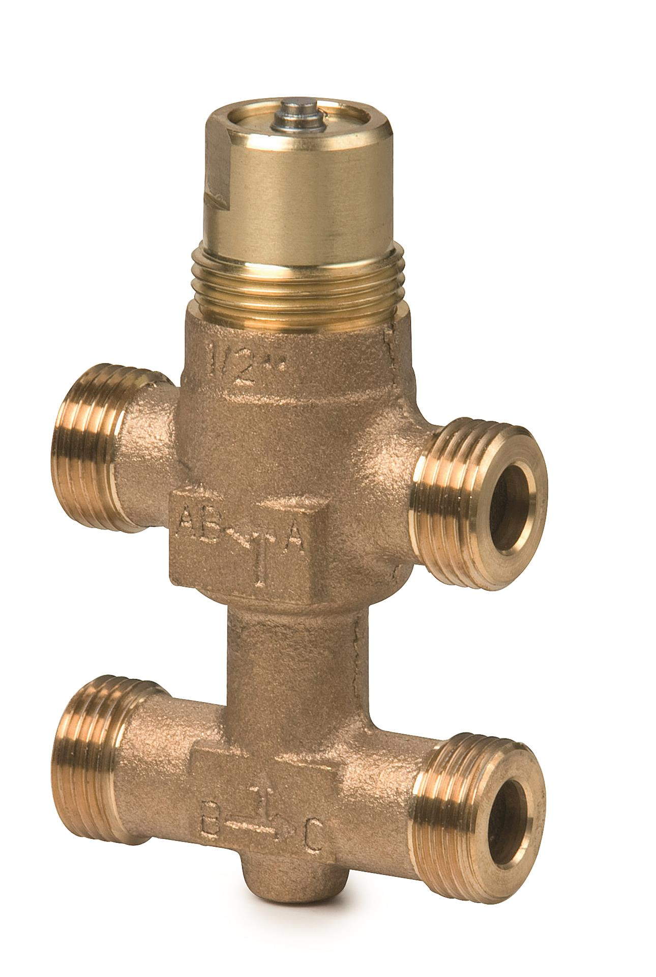Corps de vanne - Siemens VMP45.10-0.25 -  Corps de vanne -DN 10 -3 voies avec Té de bipasse -0.25 [m³/h]