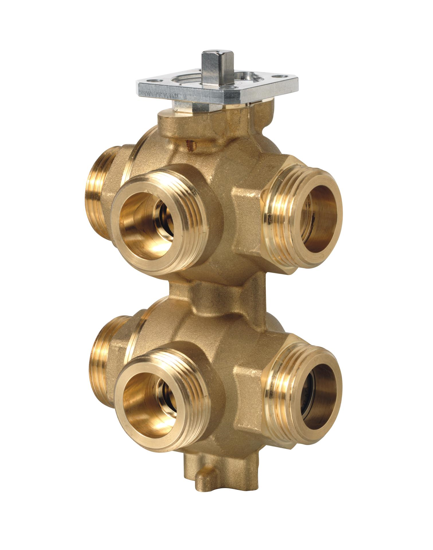 Corps de vanne - Siemens VWG41.10-0.65-1.3 -  Corps de vanne -DN 10 -6 voies -