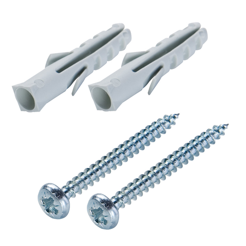 Accessoires - Thermokon 660945 -  Accessoires de montage Jeu de fixation chevilles et vis (2x chacune)