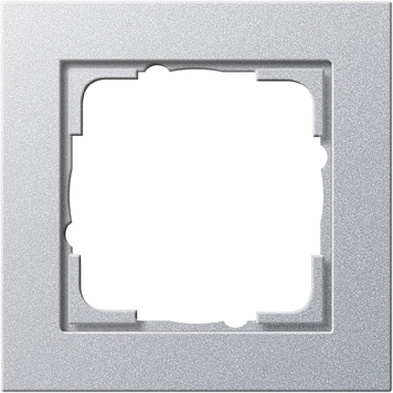 Accessoires - Thermokon 144100 -  Protection boîtier/boîtiers Cadre 1x Gira E2 aluminium
