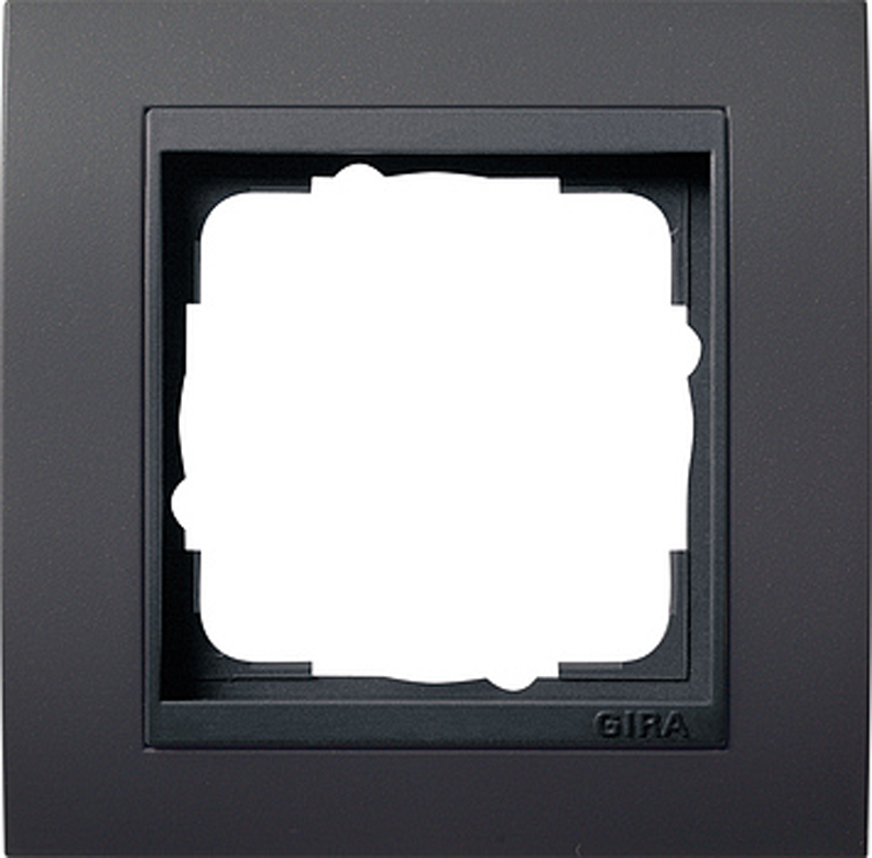 Accessoires - Thermokon 158480 -  Protection boîtier/boîtiers Cadre 1x Gira Event anthracite