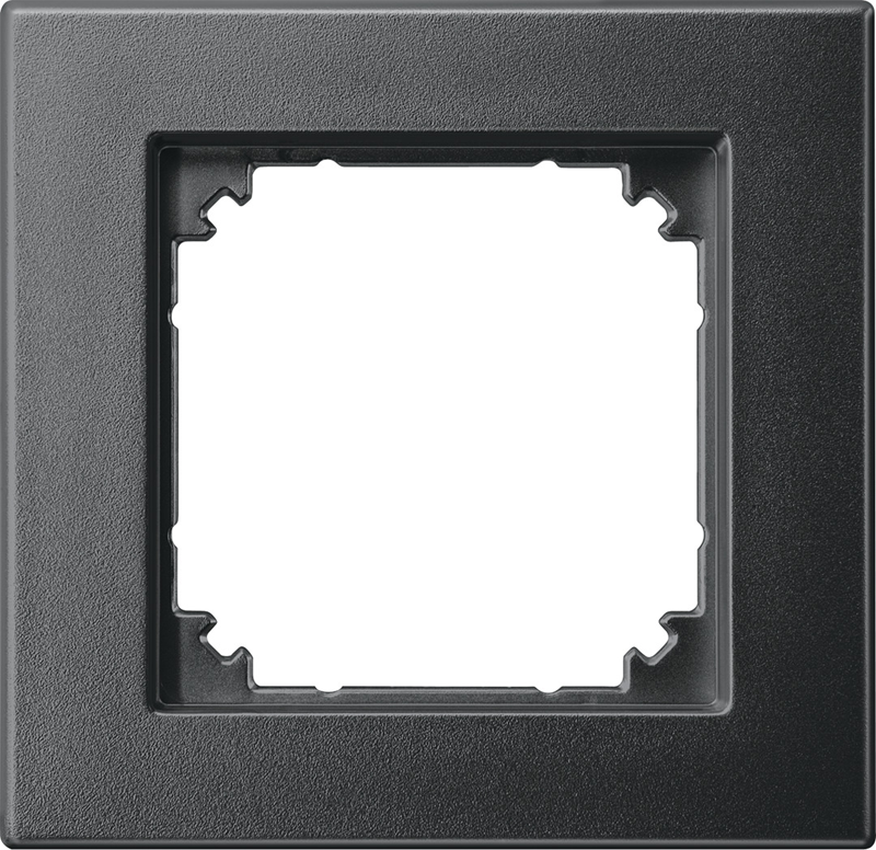 Accessoires - Thermokon 192989 -  Protection boîtier/boîtiers Cadre 1x Merten M-Plan anthracite
