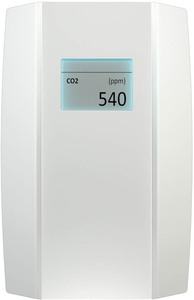 SONDES - Thermokon 735261 -  NOVOS 5 COV temp_rH blanc LCD 3xA - Sondes d'Ambiance Climat+Qualité de l'Air