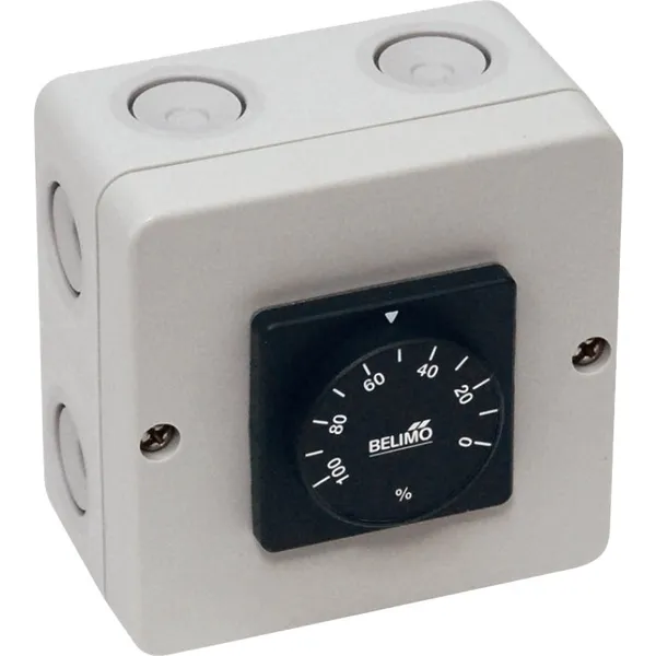 Accessories - Belimo SGA24 - Positioner for wall mounting 0...100% Selectable operating range 0...10 V or 2...10 V Terminal blocks 1.5 mm²