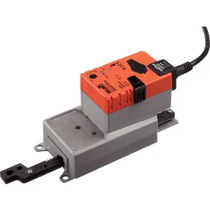 Belimo SHQ24A-SR100 - Servomoteur linéaire 200 N AC/DC 24 V 2...10 V 7 s Course 100 mm IP54