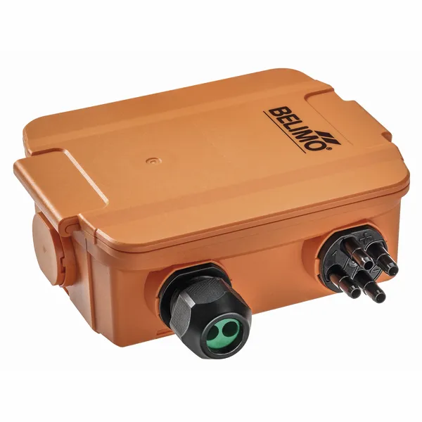 Belimo 22ADP-154D - Capteur double de pression différentielle Air, -100...2500 Pa, 2 systèmes de mesure, Modbus, 0...5 V, 0...10 V