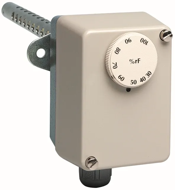 CAPTEURS ToR - Honeywell HGK3 - Humidistat de gaine à immersion pour gaine d'air ou locaux industriels - 35...100 %RH - 200mm - réinitialisation automatique - IP54