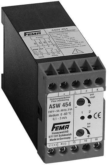 Accessoires - Honeywell ASW454 - Alimentation 230 V AC pour surveiller le débit de liquides et de fluides gazeux canalisés - Séries ASW