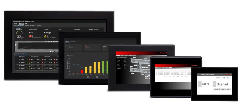 Honeywell WEB-HMI4/C - Moniteur IHM 4 pouces, tactile résistif