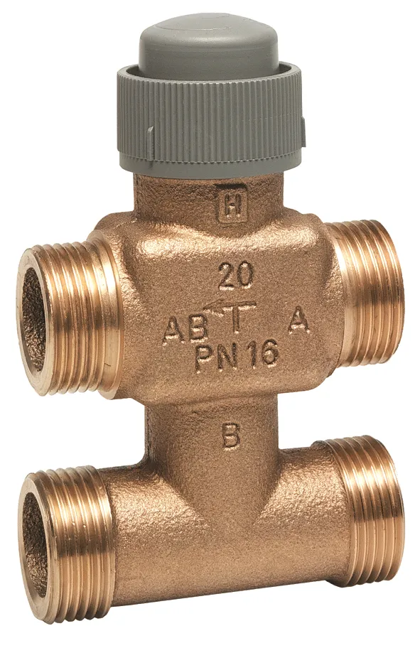 Valve body - Honeywell V5833C1152 - Valve body -DN 20 -3-way with bypass tee -4 [m³/h]