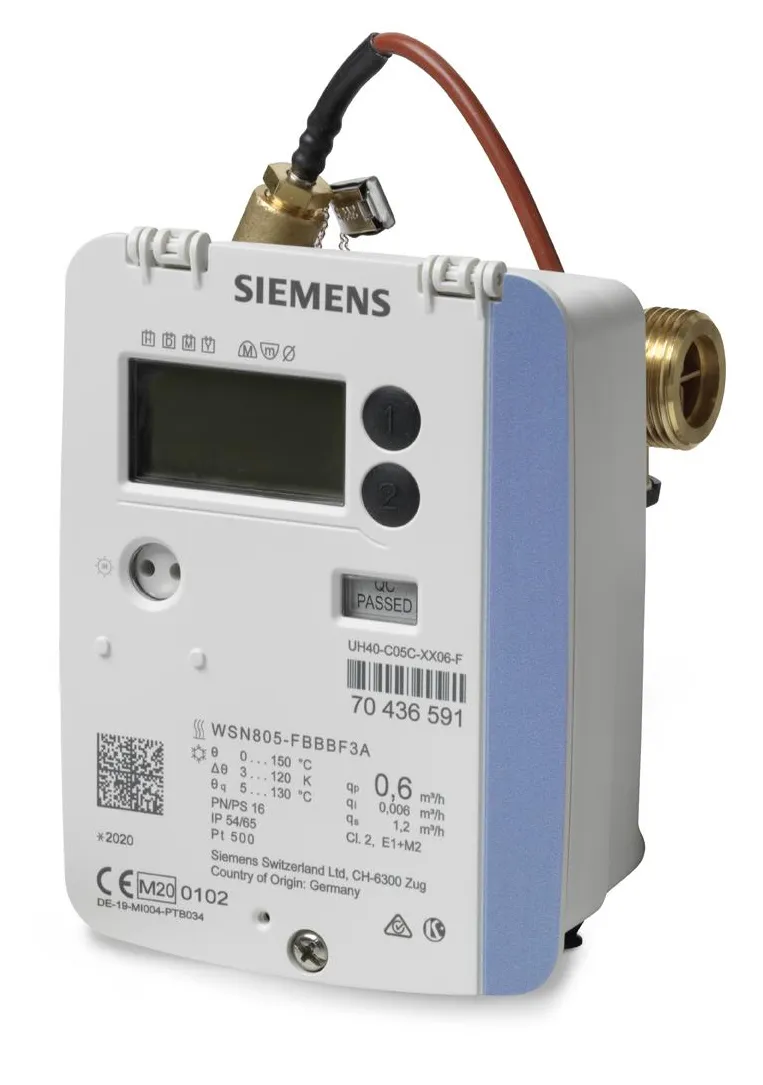 Compteurs d'énergie - Siemens WSN836-FBBBF3A - Compteur therm. U ch/fr 2,5m3/h bat. m-bus