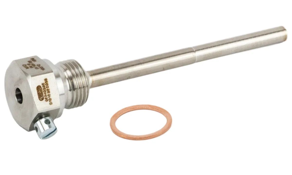 Accessories - Siemens WZT-S210 - G ½ B" protection pocket, length 210 mm, with G ½" copper gasket