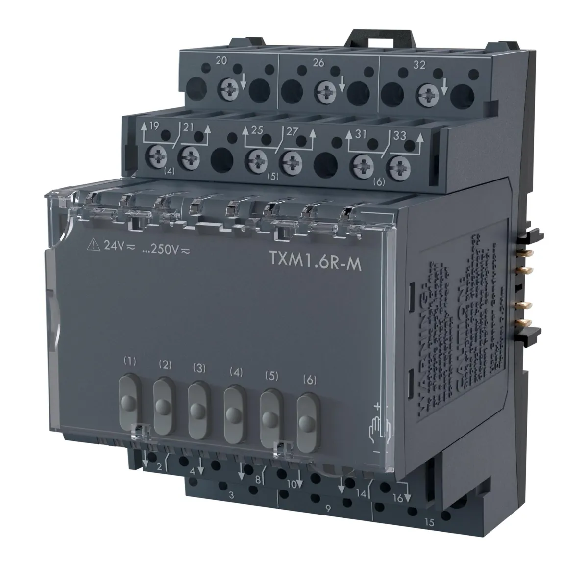 Siemens TXM1.6R-M - Module De 6 Sorties Relais Avec Dérogation