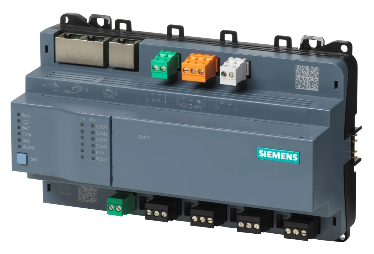 Siemens PXC7.E400M - Automation Station, BACnet/IP, BACnet/SC, 200 data points