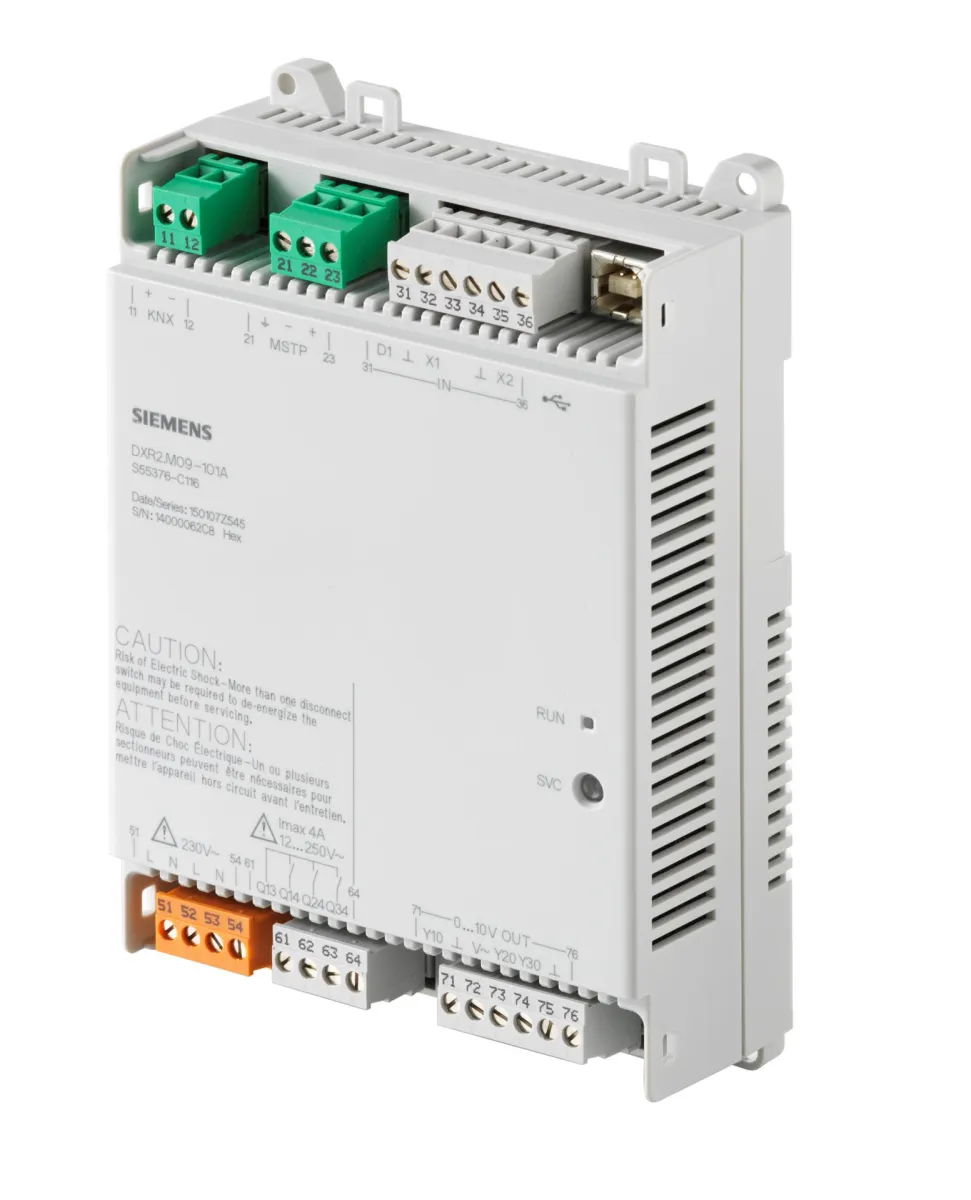 Siemens DXR2.M09-101A - HVAC controller DXR2.., 230VAC, BACnet/MSTP