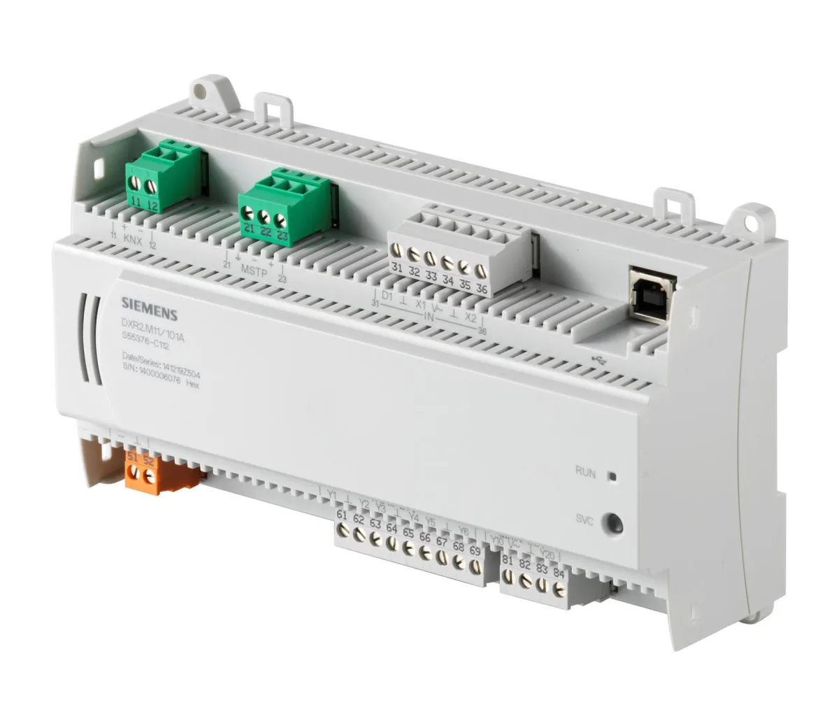 Siemens DXR2.M11-101A - Régulateur CVC DXR2.., 24VAC, BACnet/MSTP