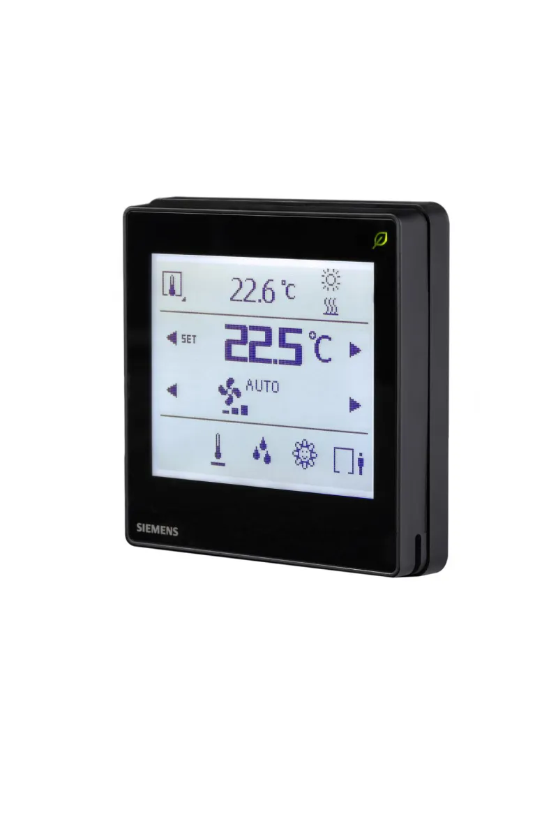 Siemens QMX3.P35H-BSC - Appareil d'ambiance, sonde T°C, noir