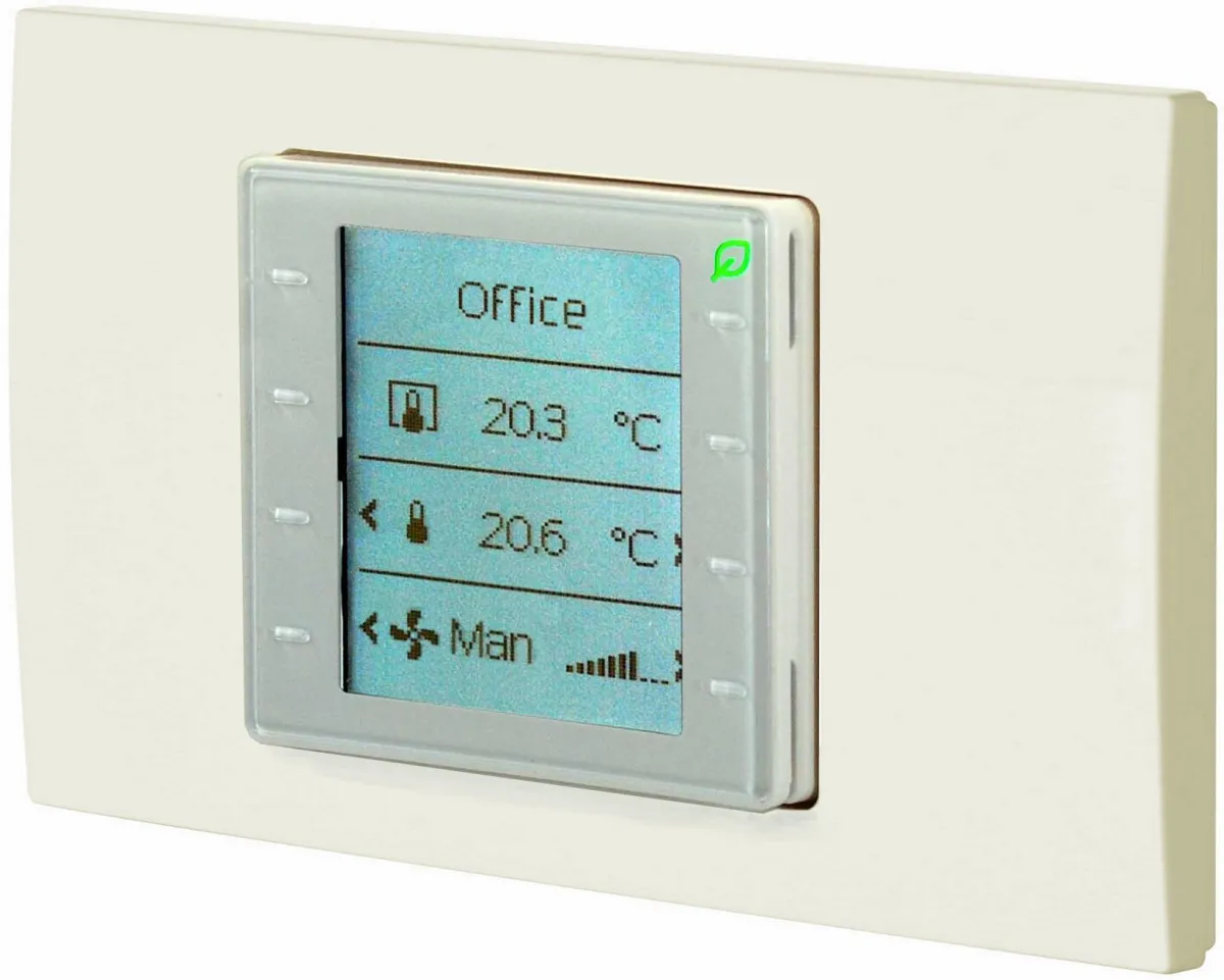 Siemens QMX3.P36G - Sonde Encastrable Librement Configurable (Affichage Qai, Green Leaf)