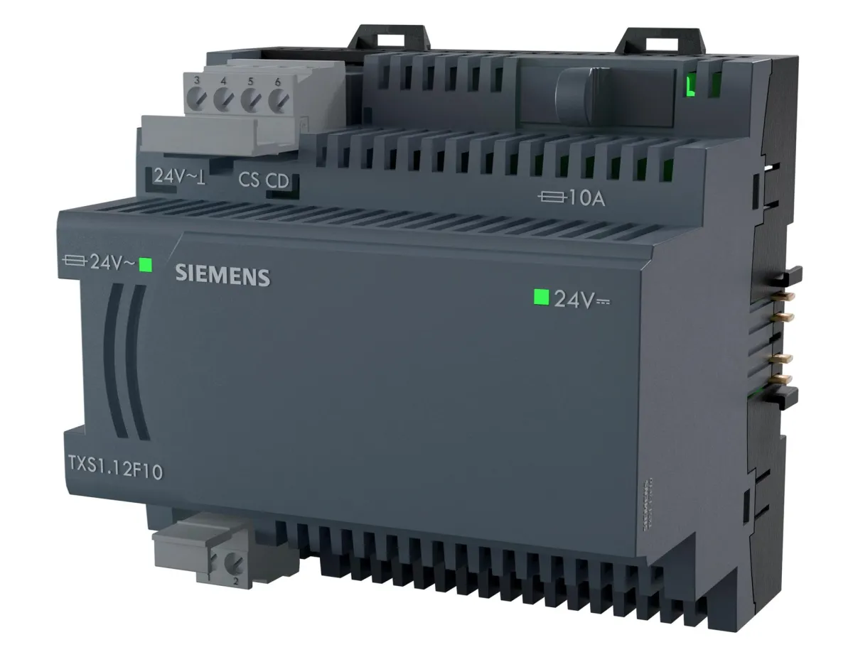 Siemens TXS1.12F10 - Modules D'Alimentation Tx-I/O 24 Vdc Alimentation 1200mA, 10 A Fusible