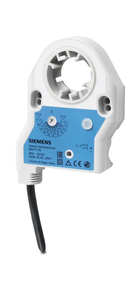 Accessories - Siemens ASC77.1E - Auxiliary switch damper actuator