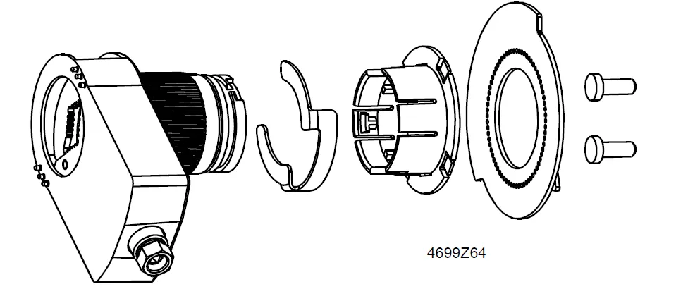 Accessories - Siemens ASK71.06 - Standard Shaft Adapter, Gm