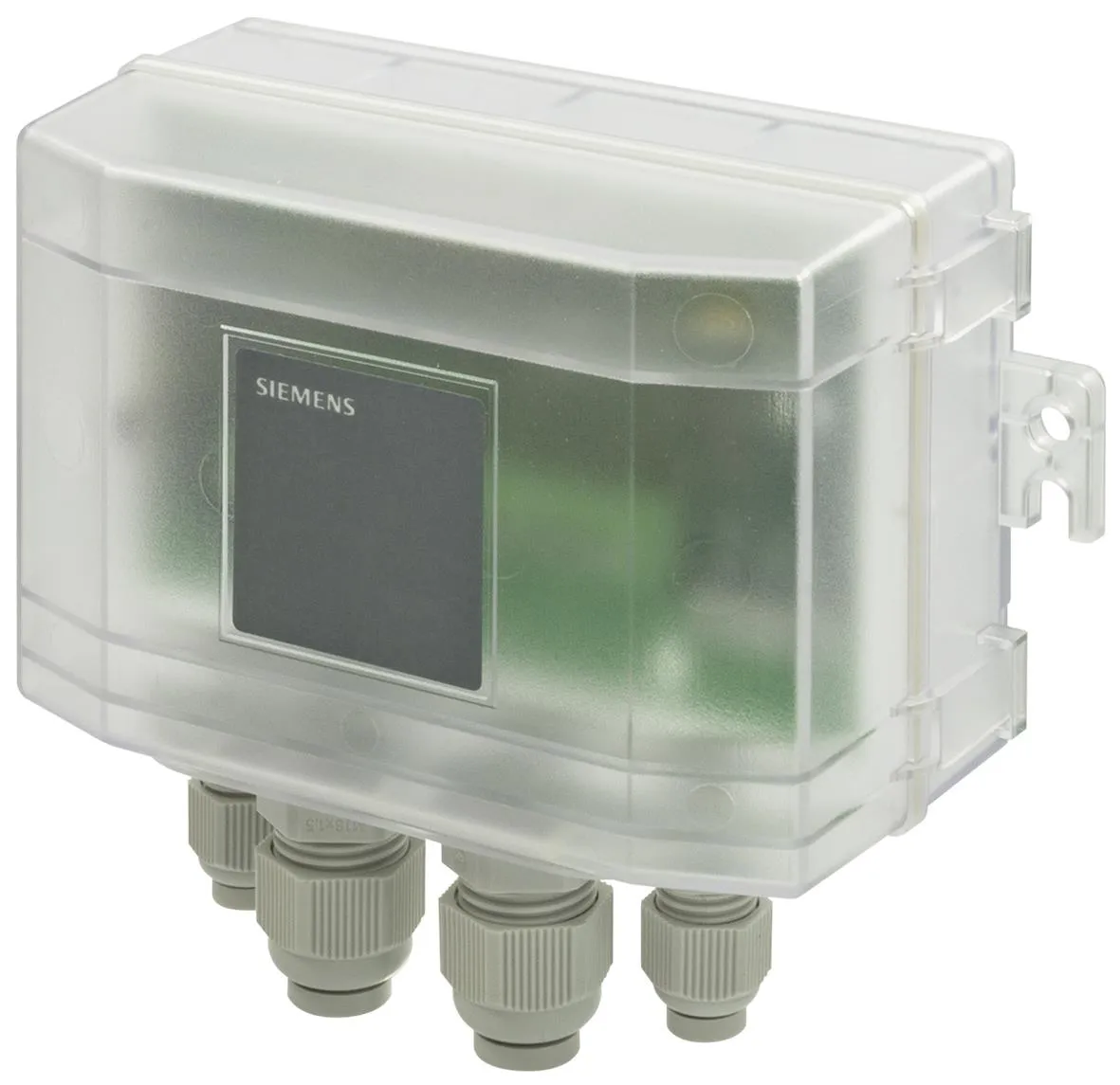 Siemens QBM3700-25/MO - Differential pressure sensor Modbus 0/2500 Pa+Additional temperature sensor