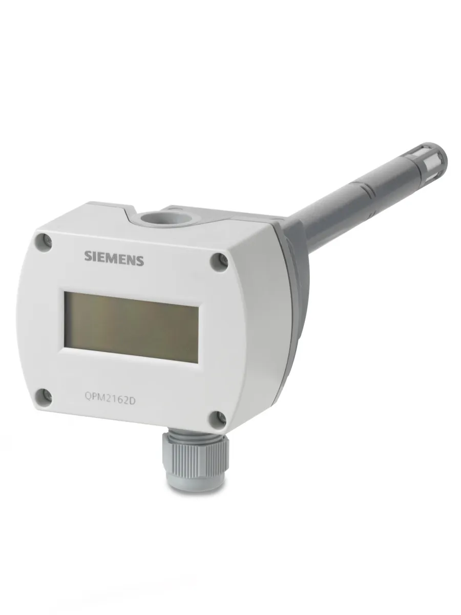 Siemens QPM2160D - Sonde qualité air gaine CO2+Temp. LCD