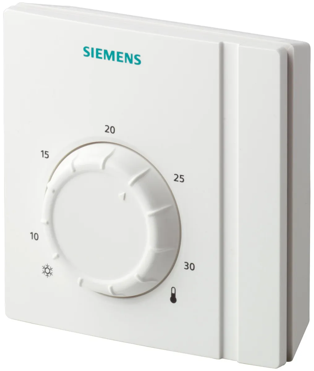 Simple thermostats - Siemens RAA21 -Room thermostat Front setpoint