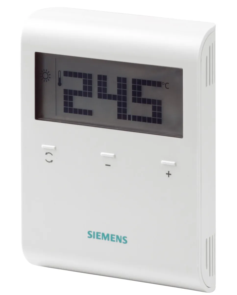 Thermostat RF multizone - Siemens RDD100.1RF -Appareil d'ambiance RDD sans horloge (RF)