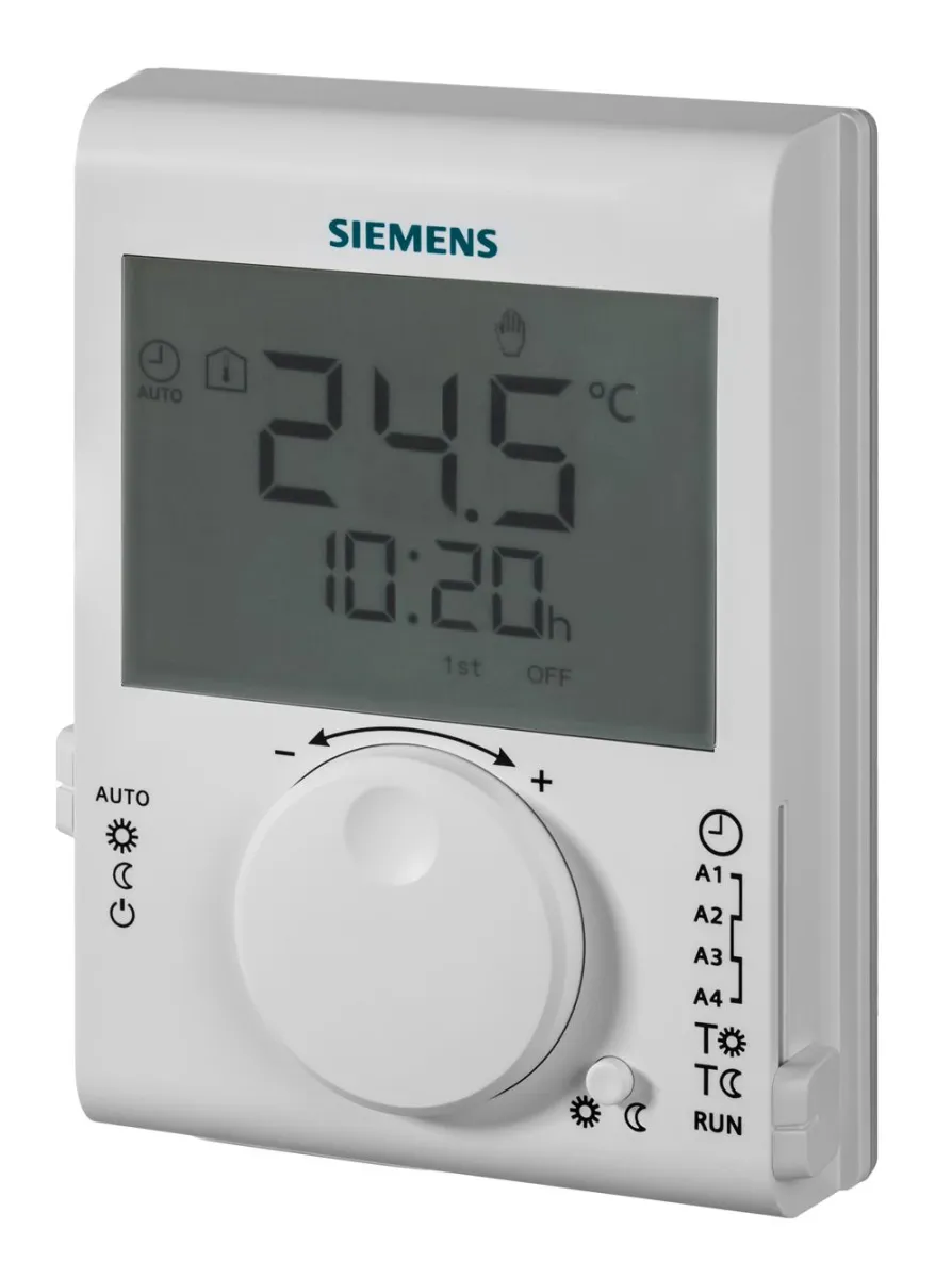 Clock thermostat - Siemens RDJ100 -Room thermostat with daily programme and LCD display