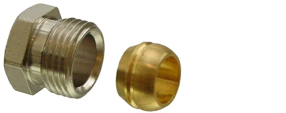 Accessories -Siemens AVN15-15- ½" - 15 mm fitting for copper and mild steel pipework