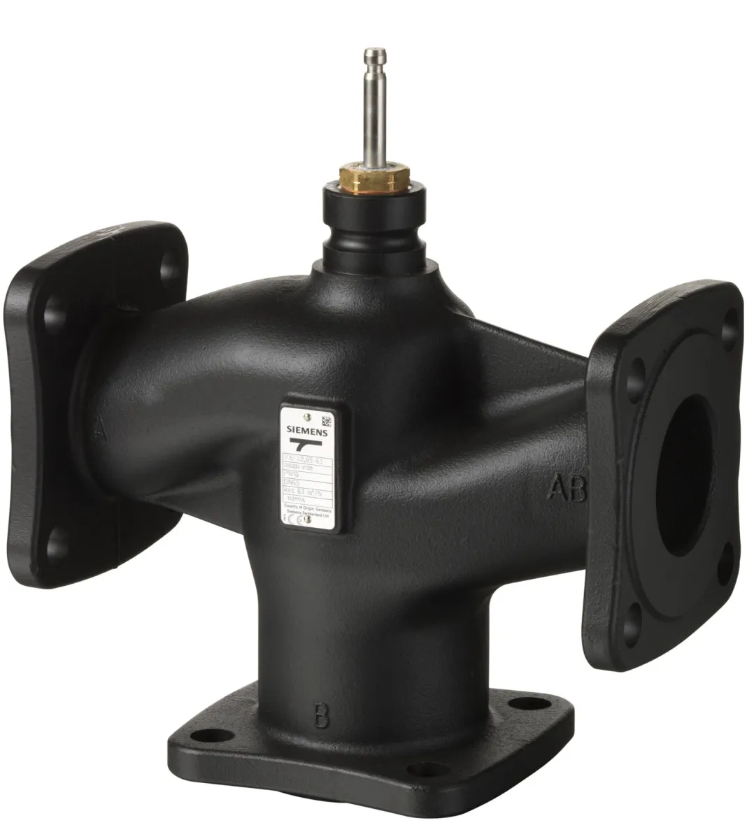 Corps de vanne - Siemens VXF42.25-10 - Corps de vanne -DN 25 -3 voies -10 [m³/h]
