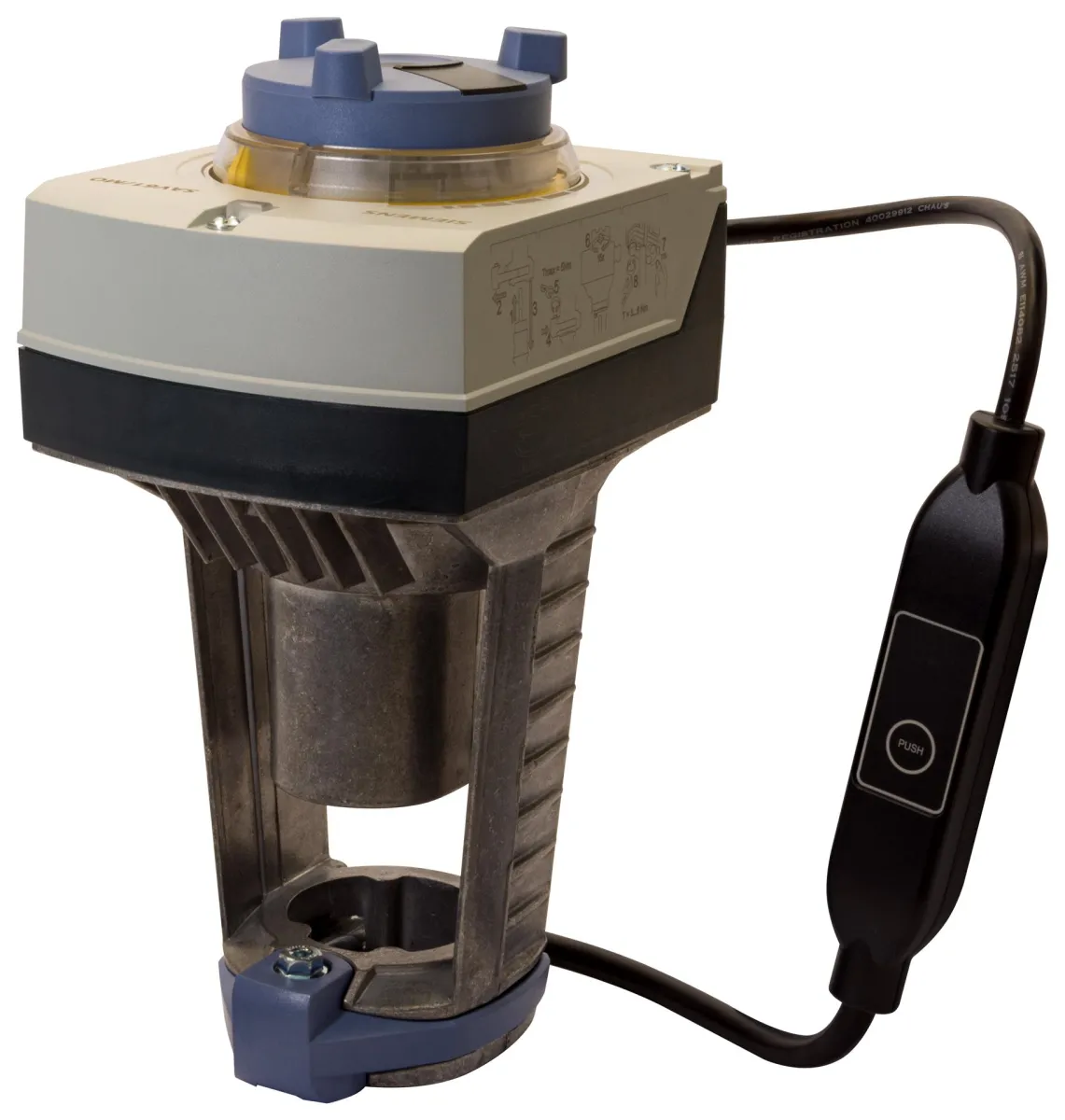 Electric actuator - Siemens SAV61.00/MO - Linear motion, With communication, AC 24 V, DC 24 V, , 1.600 [N]